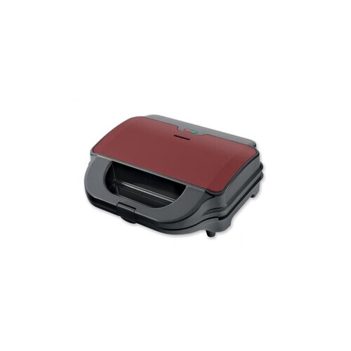  Aparat za sendviče HEIER SM-2H900BKS 900W/2 ploče/28x15cm/bordo Cene