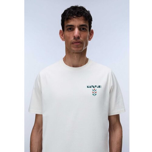 Napapijri S-swhol ss white whisper Cene