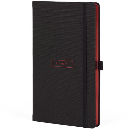  NOTES 13X21CM CRTE 96L S GUMICOM CASTELLI ALL METAL RED (CRNO/CRVENI) Cene