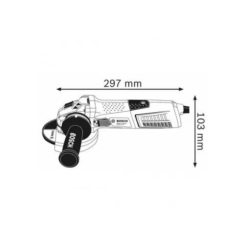 Bosch ugaona kutna brusilica GWS 13-125 CI Professional Slike