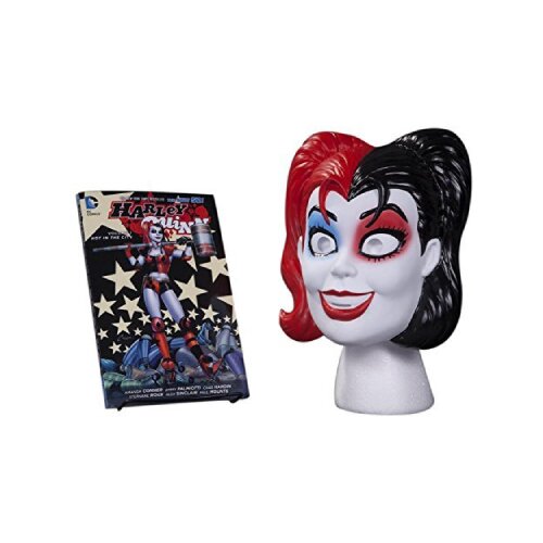 Diamond Comic Distributors Amanda Conner, Jimmy Palmiotti - Harley Quinn Book & Mask Set Cene