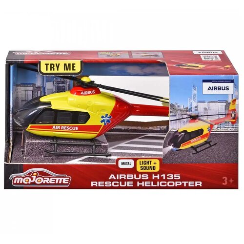 Simba Toys Majorette: Airbus H135 spasilački helikopter sa svjetlom i zvukom - Cene