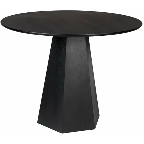 Zuiver Okrogla jedilna miza z mizno ploščo v jesenovem dekorju ø 100 cm Pilar –