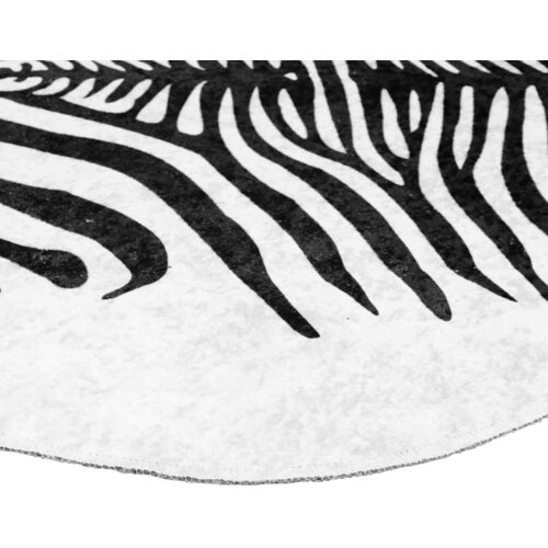  Tepih crno-bijeli zebrasti 120 x 170 cm perivi i Slike