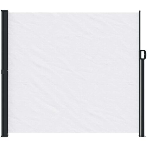  Bočna tenda na uvlačenje bijela 180 x 500 cm Slike
