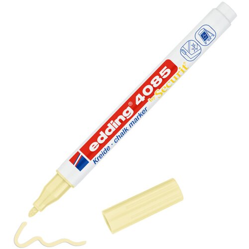 Edding marker za staklo chalk marker E-4085 1-2mm pastel žuta Cene