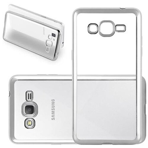 Cadorabo Case, združljiv s Samsungom v Chrome Silver - Za&scaron;čitni pokrov, narejen iz fleksibilnega silikona TPU, (20590442) Cene
