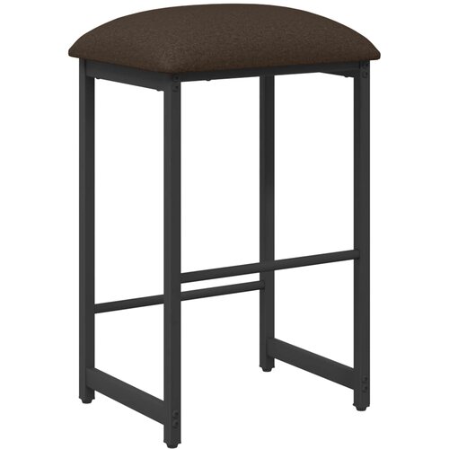  stolica Sivosmeđa 40 x 32 x 74 cm Konstruirano drvo Slike