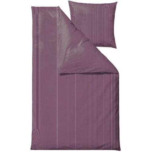 Södahl Ljubičasta pamučna posteljina za krevet za jednu osobu 140x200 cm Cheerful – Cijene