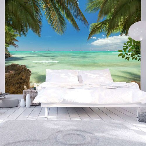  Samoljepljiva foto tapeta - Relaxing on the beach 98x70 Cijene