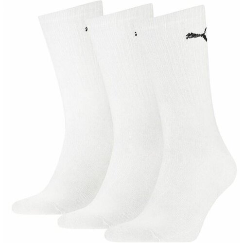 Puma Sportske čarape Crew Lightweight, 3 para, Bele Cene