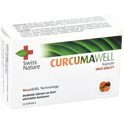 Curcumawell 30 kapsula Cene