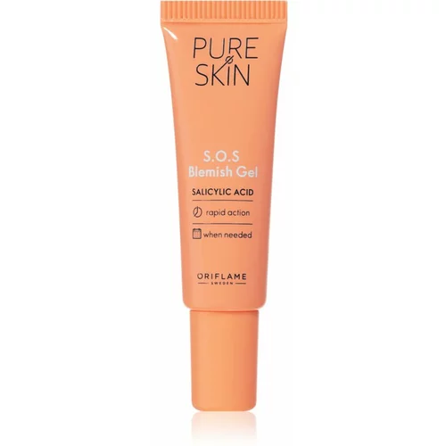 Oriflame Pure Skin gel proti nepopolnostim s pomirjajočim učinkom 6 ml