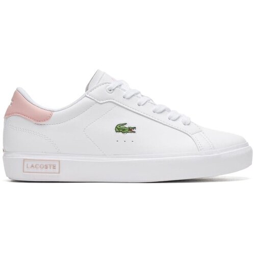 Lacoste Modne superge Powercourt - White/Light Pink Bela Slike