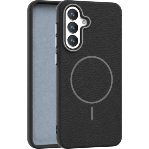  leather grip magsafe maska za samsung galaxy A56 - crna Cene