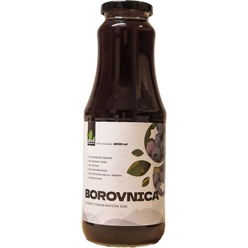  Matični sok od borovnice 100% prirodno 1l Cene