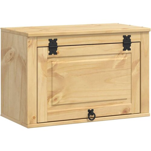  Cabinet s pohranom Med 60 x 32 x 40 cm Čvrsto borovo drvo Slike