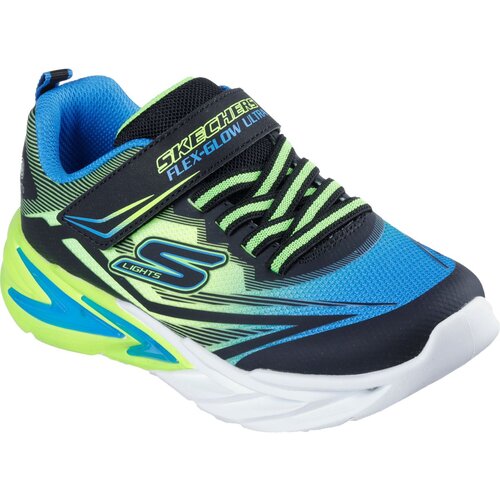 Skechers športni copat 400139L BBLM S LIGHTS-FLEX-GLOW ULTRA F blue/black 30 Cene