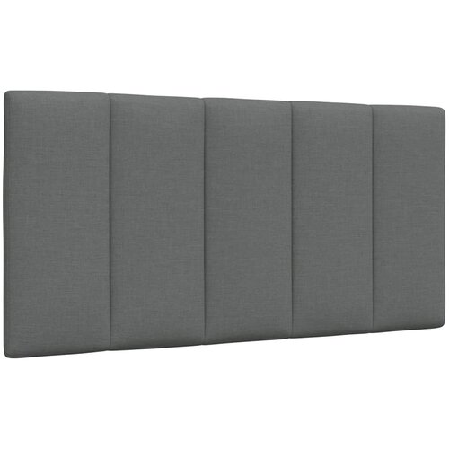 vidaXL Vzglavna stranica temno siva 100 cm blago Cene