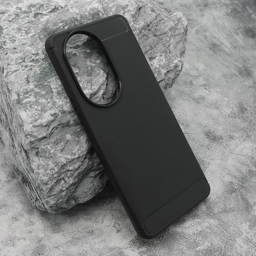 Silikonska maska brushed za honor 200 pro/ crna Slike