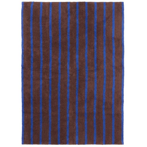 Jotex Modra/rjava bombažna preproga 200x300 cm Mika &amp;ndash; Slike
