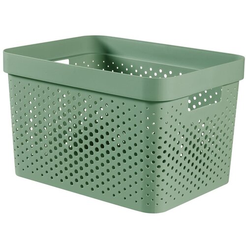 Curver zelena košara za odlaganje Infinity Dots, 17 l Cijene