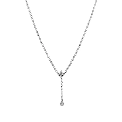 Vuch Krystel Silver Necklace