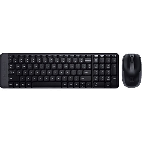 Logitech Tastatura + mi&scaron; MK220 Wireless US 920-003161 Cene