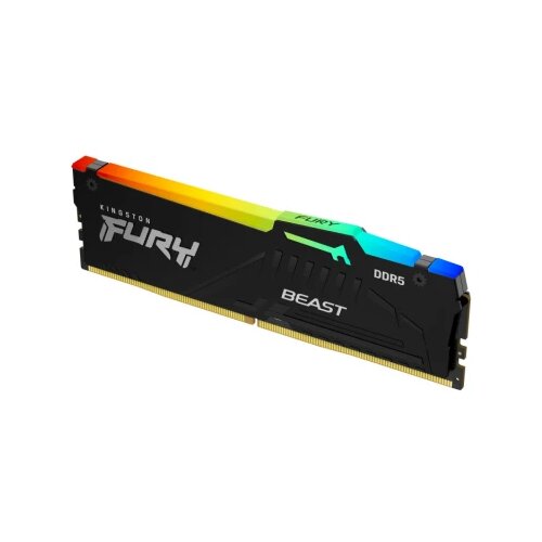 Kingston Memorija 16GB/DIMM/DDR5/5200MHz/CL40/FURY Beast RGB XMP Cene