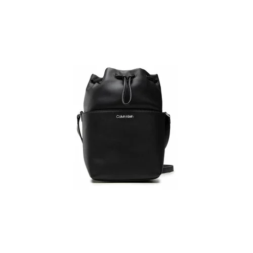 Calvin Klein Ročna torba Ck Must Bucket Bag Sm K60K609124 Črna