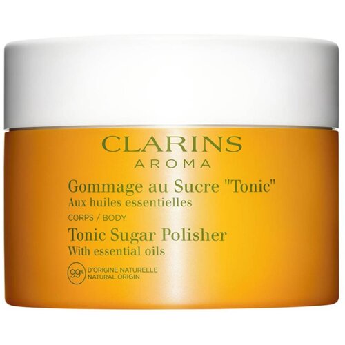 Clarins Tonic Sugar Polisher posvetlitveni piling z revitalizacijskim učinkom 250 g Cene