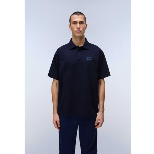 Napapijri e-elevated logo ss blu marine Slike