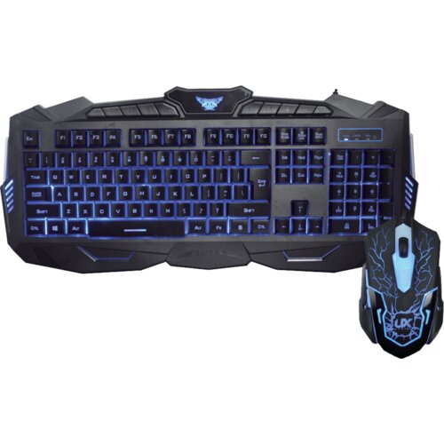 Connect Xl Tastatura + mi&amp;scaron;, gaming set &amp;ndash; CXL-KG250 Kit Gaming Slike