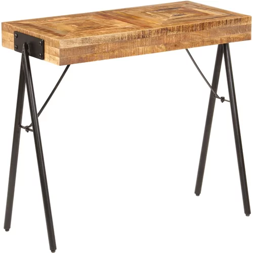 vidaXL Konzolni stol od masivnog drva manga 80 x 40 x 75 cm