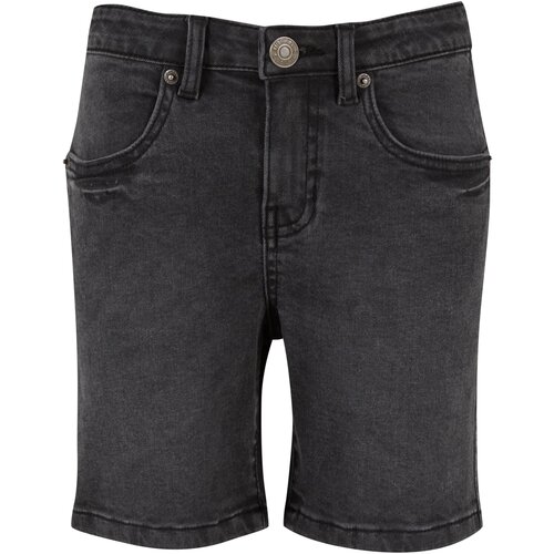 Urban Classics Relaxed Fit Boys&amp;#039; Shorts - Black Slike