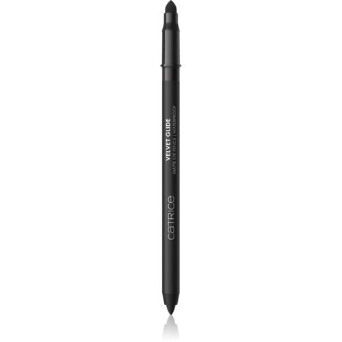 Catrice Velvet Glide vodoodporni svinčnik za oči z mat učinkom odtenek 010 Black Stone 1.4 g Slike