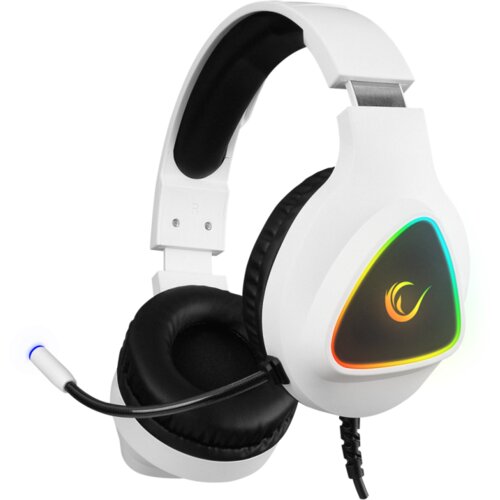 Rampage Slu&scaron;alice sa mikrofonom gaming M7 MONCHER white, RGB LED, USB 7.1 Cijene