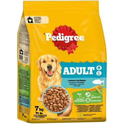Pedigree Adult s ribom i povrćem - 2 x 7 kg Slike