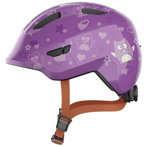 Abus Kaciga za bicikliste dečija Smiley Purple Star M Cene