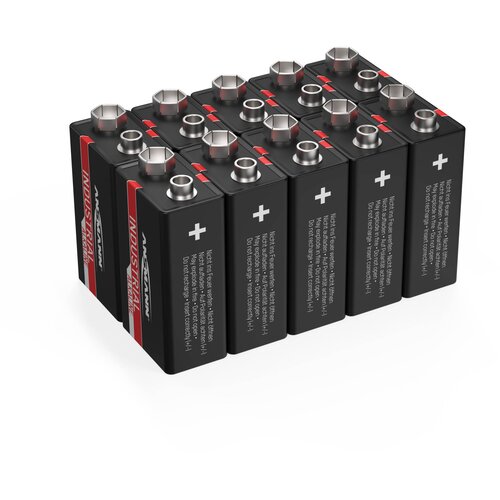Ansmann Industrial 9 V baterija alkalno-manganov 9 V 10 kos, (20431163) Cene