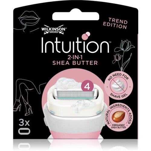Wilkinson Sword Intuition 2in1 Shea Butter nadomestne britvice 3 kos Cene