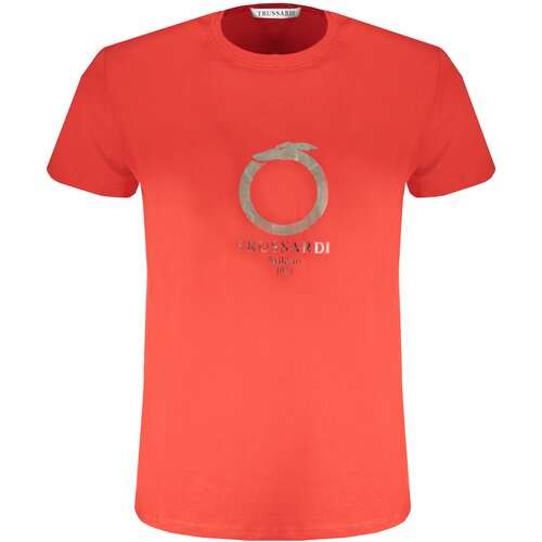 Trussardi MEN&#39;S SHORT SLEEVE T-SHIRT RED Cene