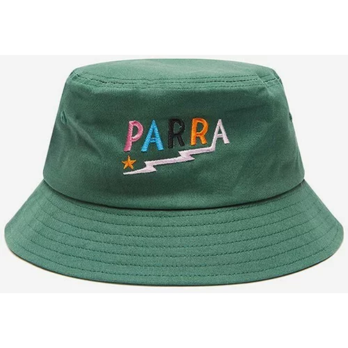 by Parra Pamučni šešir boja: zelena, pamučni, 47360.GREEN-GREEN