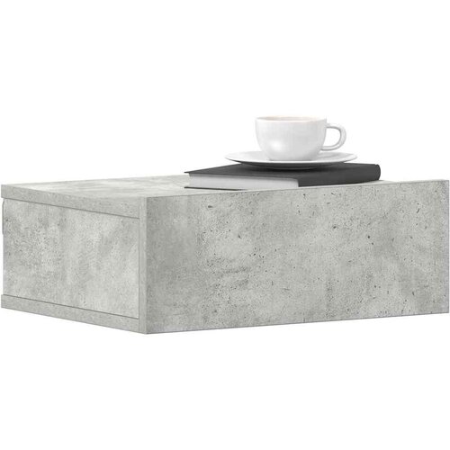 VidaXL viseći noćni ormarići 2 kom boja betona 40x30x15 cm od iverice Slike