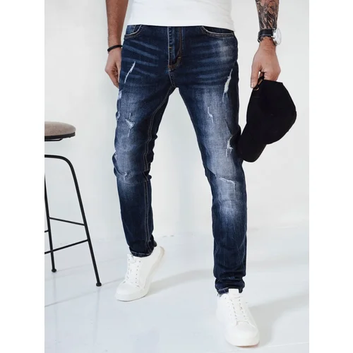 DStreet Men's Blue Denim Pants