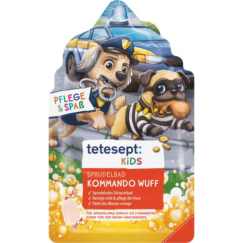 TETESEPT Kids peneča kopel &amp;quot;Komandir Hov-hov&amp;quot; - 40 g Slike