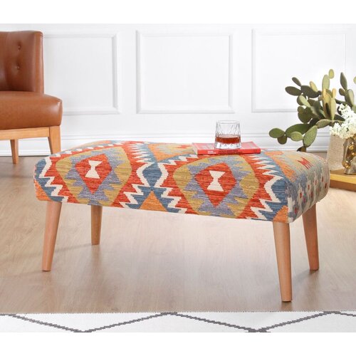 Atelier Del Sofa klupa Beshir, 91x42x46 cm, &amp;Scaron;arena Slike