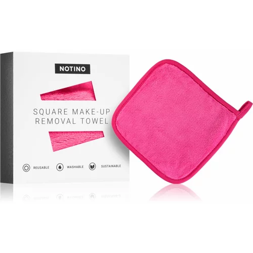 Notino Spa Collection Square Makeup Removing Towel ručnik za skidanje šminke nijansa Pink
