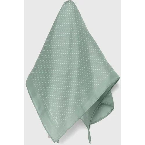 Polo Ralph Lauren Svilena marama boja: zelena, s uzorkom, 454943675