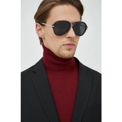 Burberry Sončna očala moški, črna barva